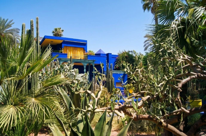 Jardin Majorelle à Marrakech au Maroc